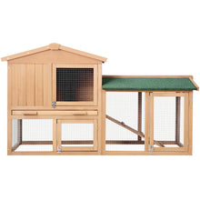 Load image into Gallery viewer, i.Pet Chicken Coop Rabbit Hutch 138cm Wide Wooden Pet Hutch
