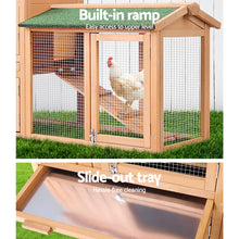 Load image into Gallery viewer, i.Pet Chicken Coop Rabbit Hutch 138cm Wide Wooden Pet Hutch
