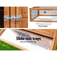 Load image into Gallery viewer, i.Pet Rabbit Hutch Chicken Coop 155cm Tall Wooden Pet Hutch
