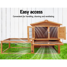 Load image into Gallery viewer, i.Pet Rabbit Hutch Chicken Coop 155cm Tall Wooden Pet Hutch
