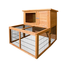 Load image into Gallery viewer, i.Pet Rabbit Hutch Wooden Pet Chicken Coop 100cm Tall

