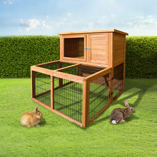 Load image into Gallery viewer, i.Pet Rabbit Hutch Wooden Pet Chicken Coop 100cm Tall
