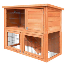 Load image into Gallery viewer, i.Pet Rabbit Hutch Hutches Large Metal Run Wooden Cage Chicken Coop Guinea Pig

