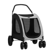 Load image into Gallery viewer, i.Pet Pet Dog Stroller Pram Large Carrier Cat Travel Foldable Strollers 4 Wheels

