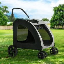 Load image into Gallery viewer, i.Pet Pet Dog Stroller Pram Large Carrier Cat Travel Foldable Strollers 4 Wheels
