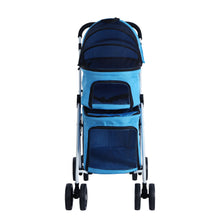 Load image into Gallery viewer, i.Pet Pet Stroller Dog Pram Large Cat Carrier Travel Foldable 4 Wheels Double
