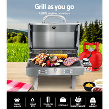 Load image into Gallery viewer, Grillz Portable Gas BBQ Grill with Double Sided Plate

