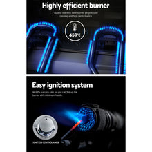 Load image into Gallery viewer, Grillz Portable Gas BBQ Grill 2 Burners
