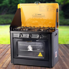 Load image into Gallery viewer, Devanti Portable Gas Oven LPG Black
