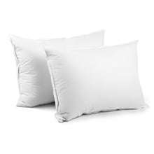 Load image into Gallery viewer, Giselle Bedding Set of 2 Duck Down Pillow - White
