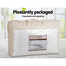 Load image into Gallery viewer, Giselle Bedding Set of 2 Duck Down Pillow - White
