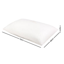 Load image into Gallery viewer, Giselle Bedding Set of 2 Single Bamboo Memory Foam Pillow
