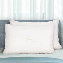Load image into Gallery viewer, Giselle Bedding Set of 2 Single Bamboo Memory Foam Pillow
