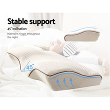 Load image into Gallery viewer, Giselle Memory Foam Pillow Neck Pillows Contour Rebound Pain Relief Support
