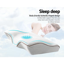 Load image into Gallery viewer, Giselle Memory Foam Pillow Neck Pillows Contour Rebound Pain Relief Support
