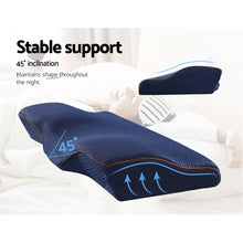 Load image into Gallery viewer, Giselle Memory Foam Pillow Neck Pillows Contour Rebound Pain Relief Support
