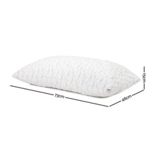 Load image into Gallery viewer, Giselle Bedding Set of 2 Rayon Single Memory Foam Pillow
