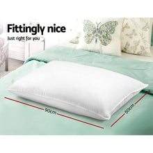 Load image into Gallery viewer, Giselle Bedding King Size 4 Pack Bed Pillow Medium*2 Firm*2 Microfibre Fiiling
