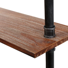 Load image into Gallery viewer, Artiss Display Wall Shelves Industrial DIY Pipe Shelf Brackets Rustic Bookshelf
