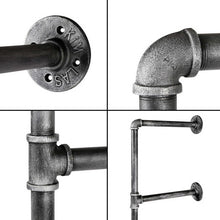 Load image into Gallery viewer, Artiss DIY Metal Ceiling Pipe Shelf Brackets

