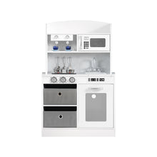Load image into Gallery viewer, Keezi Kids Kitchen Set Pretend Play Wooden Toys Cooking Cookware Childrens Toy
