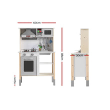 Load image into Gallery viewer, Keezi Kids Kitchen Set Pretend Play Wooden Toys Cooking Cookware Childrens Toy
