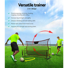 Load image into Gallery viewer, Everfit 1.8m Football Soccer Net Portable Goal Net Rebounder Sports Training
