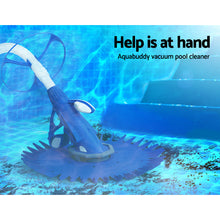 Load image into Gallery viewer, Aquabuddy Pool Cleaner Swimming Automatic Floor Climb Wall Pool Vacuum 10M Hose
