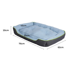 Load image into Gallery viewer, Medium Summer Pet Cooling Bed Sofa Mat Bolster Insect Prevention
