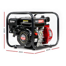 Load image into Gallery viewer, Giantz 2inch High Flow Water Pump - Black &amp; Red
