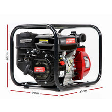 Load image into Gallery viewer, Giantz 2inch High Flow Water Pump - Black &amp; Red

