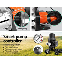 Load image into Gallery viewer, Giantz 800W High Pressure Garden Water Pump with Auto Controller
