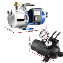 Load image into Gallery viewer, Giantz Garden Water Pump Jet High Pressure Stage Controller Garden Irrigation
