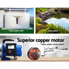 Load image into Gallery viewer, Giantz Garden Water Pump Jet High Pressure Stage Controller Garden Irrigation
