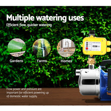 Load image into Gallery viewer, Giantz Garden Water Pump Jet High Pressure Controller Stage Irrigation 4600L/H
