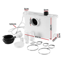 Load image into Gallery viewer, Macerator Sewerage Pump Waste Toilet Sewage Water Disposal Marine Basement Clean
