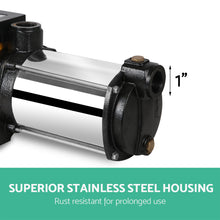 Load image into Gallery viewer, Giantz Water Pump High Pressure Multi Stage Rain Tank Garden Farm Irrigation
