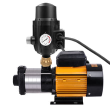 Load image into Gallery viewer, Giantz Multi Stage Water Pump Pressure Rain Tank Garden Farm House Irrigation 2000W Black Controller
