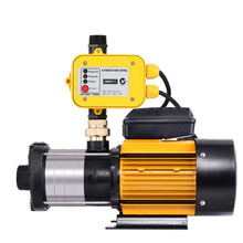 Load image into Gallery viewer, Giantz Multi Stage Water Pump Pressure Rain Tank Garden Farm House Irrigation 2000W Yellow Controller
