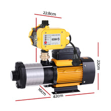 Load image into Gallery viewer, Giantz Multi Stage Water Pump Pressure Rain Tank Garden Farm House Irrigation 2500W
