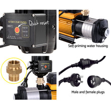 Load image into Gallery viewer, Giantz Multi Stage Water Pump Pressure Rain Tank Garden Farm House Irrigation 2500W
