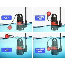 Load image into Gallery viewer, Giantz 550W Water Pump Dirty Submersible Sump Swim Pool Flooding Pond Clean
