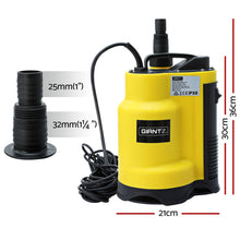 Load image into Gallery viewer, Giantz Garden Water Submersible Pump 750W Dirty Bore Sewerage Tank Well Steel
