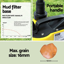 Load image into Gallery viewer, Giantz Garden Water Submersible Pump 750W Dirty Bore Sewerage Tank Well Steel
