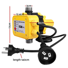 Load image into Gallery viewer, Giantz Automatic Electronic Water Pump Controller - Yellow
