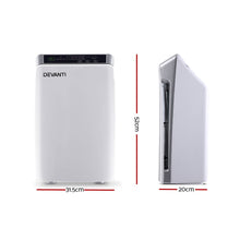 Load image into Gallery viewer, Devanti Air Purifier Cleaner Home Purifiers Odour Sensor HEPA Filter
