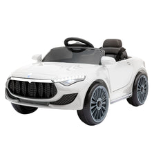 Load image into Gallery viewer, Rigo Kids Ride On Car Electric Toys 12V Battery Remote Control White MP3 LED
