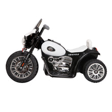 Load image into Gallery viewer, Rigo Kids Ride On Motorbike Motorcycle Toys Black White
