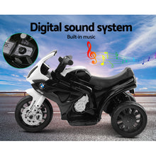 Load image into Gallery viewer, Kids Electric Ride On Car Police Motorcycle Motorbike BMW Licensed S1000RR Black

