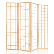 Load image into Gallery viewer, Nature Japanese Zen Style 4 Panel Room Divider
